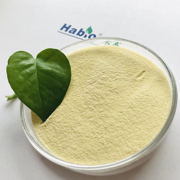 Habio Mannanase Enzyme pó amarelo claro com Enzima Beta-Mannanase estável